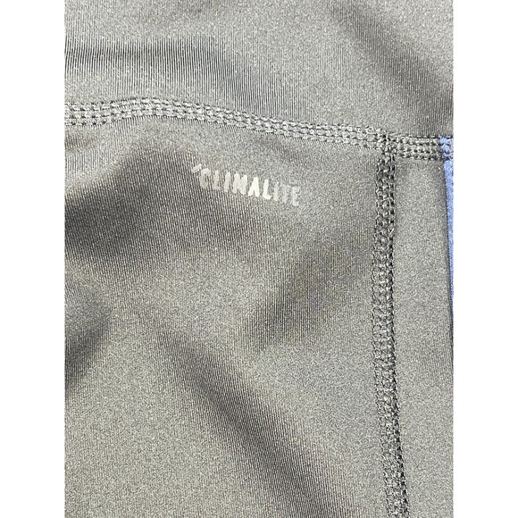 Adidas Climalite Leggings Women Medium Black Optime Essentials 3 Stripes Stretch - Picture 5 of 12
